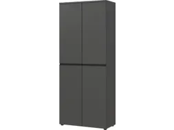 dossierkast,HxBxD 1970x810x400mm,4xhouten legbord,5ordnerhoogte