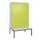 locker met bank,HxBxD 2120x1200x815mm,4vak,vak B 300mm,cil.-slot