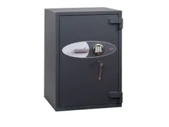 kluis,HxBxD 850x580x545mm,1niveaus,romp RAL7024,front RAL7024