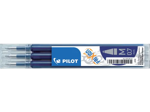 Rollerpenvulling Pilot Frixion Ball 0.7mm Medium punt Zwartblauw