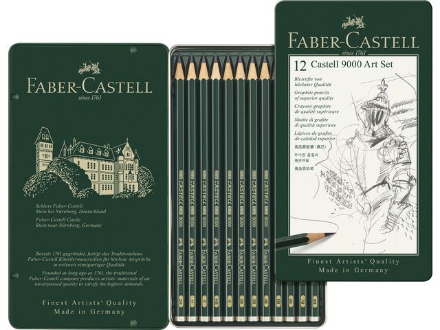 Faber Castell 9000 Potlood Art Set | FaberCastellShop.nl