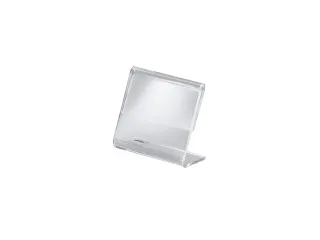 Info/prijsstandaard Sigel A9 dwars transparant acryl doos a 10 stuks - 11