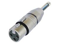 3-pin Xlr Vrouwelijk Naar Mono 1/4 inch Jack