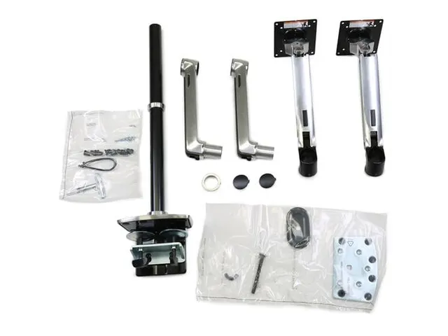 Monitorarm Duo Lx Dual Stacking 2 schermen 40 Inch Zilver