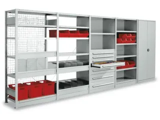 zijwand,v. inhaakstelling,HxD 2500x500mm,staal,RAL7035 - 3