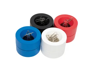 Papercliphouder MAULpro magnetisch recycled Ø73x60mm blauw - 6