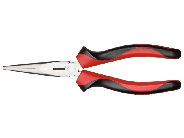 R28502200 Rondbek tang recht 200mm 2-componenten handvat