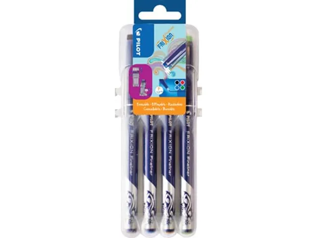 feutre Frixion Basic, couleurs assorties, set de 4 pièces