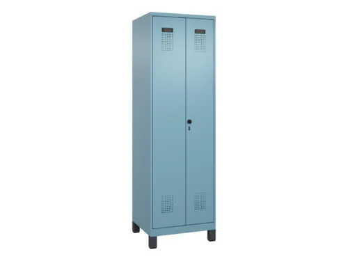 locker voor scheiding van kleding,HxBxD 1950x600x500mm,2vak