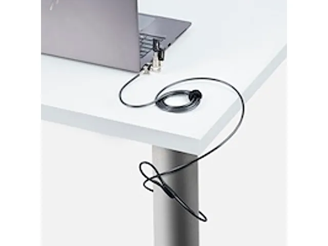 3-in-1 Universeel Laptop Kabelslot 2m Security Kabel met Master Key