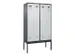 locker voor scheiding van kleding,HxBxD 2120x1200x500mm,4vak