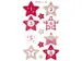 Étiquette Z-design De noël étoiles 1-24 - 3 feuilles