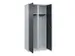locker voor scheiding van kleding,HxBxD 1850x800x500mm,2vak