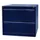 hangmappenkast,HxBxD 711x800x622mm,2hangmappenframes,twee banen