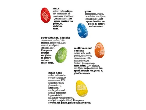 Chocolade Tony's Chocolonely paaseitjes assorti