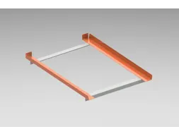 hoekopzet,v. palletstelling,D 1100mm,vakl. 1150kg,m. eindaanslag,staal