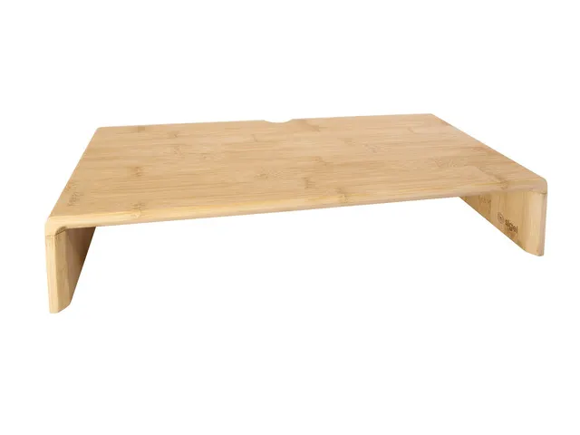 Support d'écran Eyestyle beige bambou 500x80x195mm