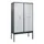 locker voor scheiding van kleding,HxBxD 2120x1200x500mm,4vak