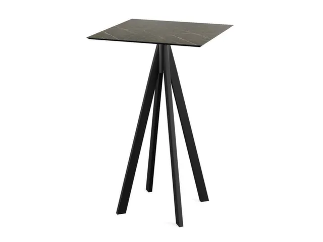 statafel,HxBxD 1090x700x700mm,rechthoekig,4voeten zwart