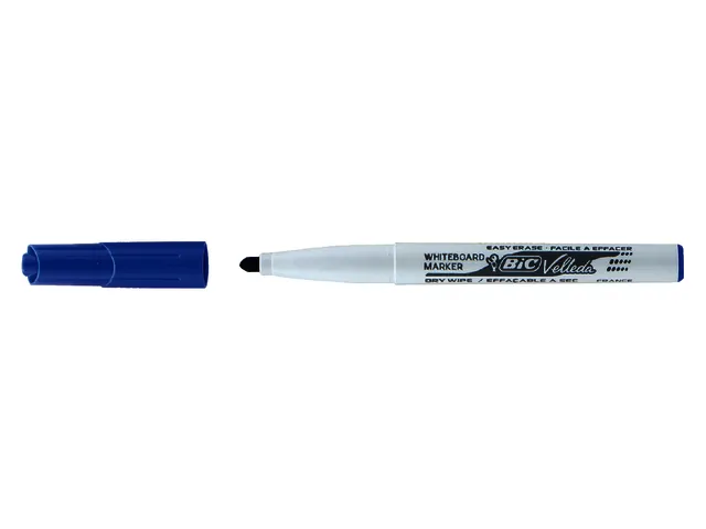 Whiteboardmarker Bic Velleda 1741 rond medium blauw