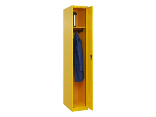 locker,HxBxD 1850x300x500mm,1vak,vak B 300mm,cil.-slot,staand op vloer