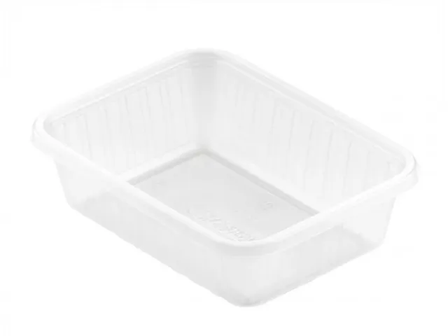 Fixpack Bakje PP transparant 350ml 1 compartiment