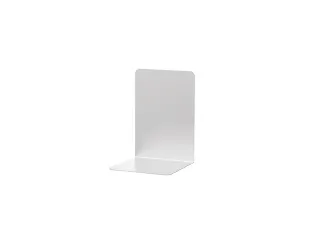 Boekensteun MAUL aluminium 12x12x17.5cm set 2 zilver - 2
