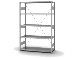 systeemstelling,grondveld,HxBxD 2000x1360x535mm,vakl. 330kg - 2