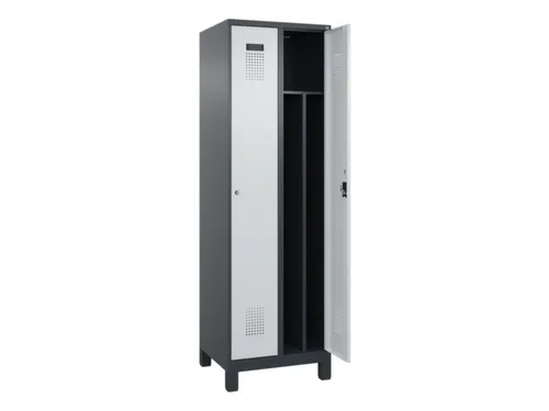 locker voor scheiding van kleding,HxBxD 1950x600x500mm,2vak