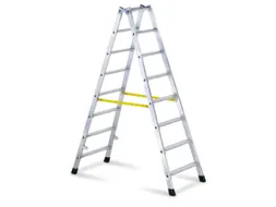 Boktrap Aluminium L 1 84M 2X8Treden Dubbelzijdig Uitvoering Nl