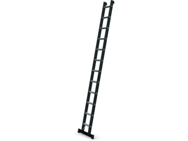 Échelle D'appui Pour Fortes Charges Aluminium Longueur De Lisse 3 50M