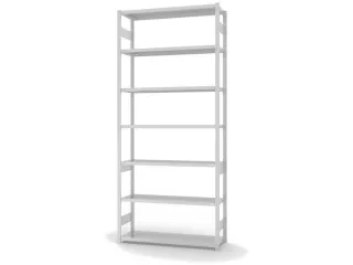 magazijnstelling,grondveld,HxBxD 3000x1360x435mm,vakl. 180kg - 2