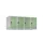 opzetkast,v. locker,4vak.,vak B 300mm,HxBxD 500x1200x500mm,vleugeldeur