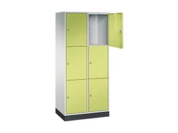 grootvolume-lockersysteem,RAL 7035/RDS1108060,HxBxD 1950x820x500mm