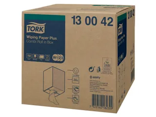 Tork 130042 W1,W2,W3 Plus Poetspapier Premium 2-laags Wit 255m - 3