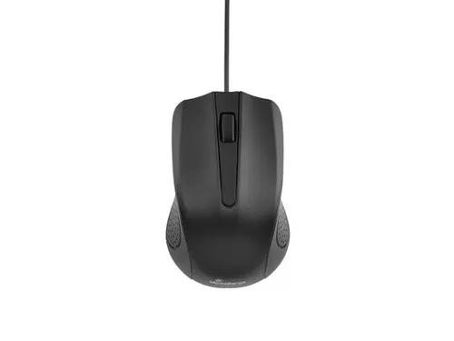 MROS210 Optische muis 3 knoppen bedraad zwart