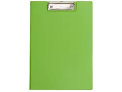 Klembordmap MAUL A4 staand met penlus PVC neon groen
