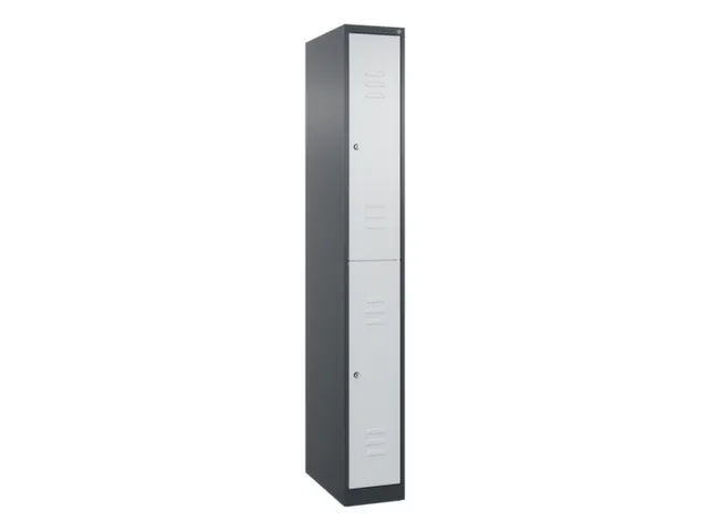 dubbeldekse locker,HxBxD 1850x250x500mm,1x2vak.,vak B 250mm