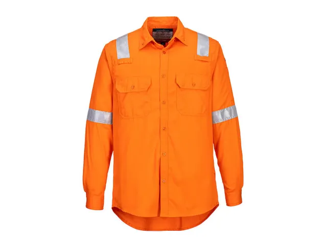 Portwest FR720 werkjas, fluo oranje, maat 2XL, per stuk