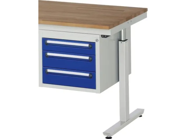 soubassement de tiroir p. établi HxlxP 395x480x600mm 3tiroir(s)