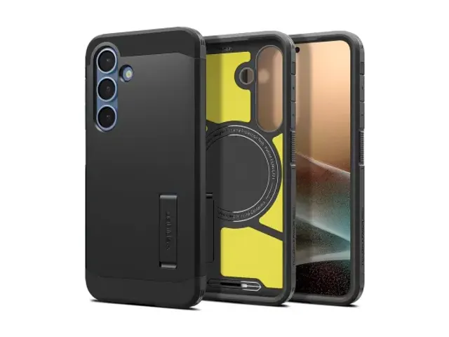 Tough Armor MagFit Samsung Galaxy S25 Plus Hoesje Zwart