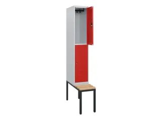 Dubbeldekse dekenkist,HxBxD 1950x300x815mm,1x2vak.,vak B 300mm - 2