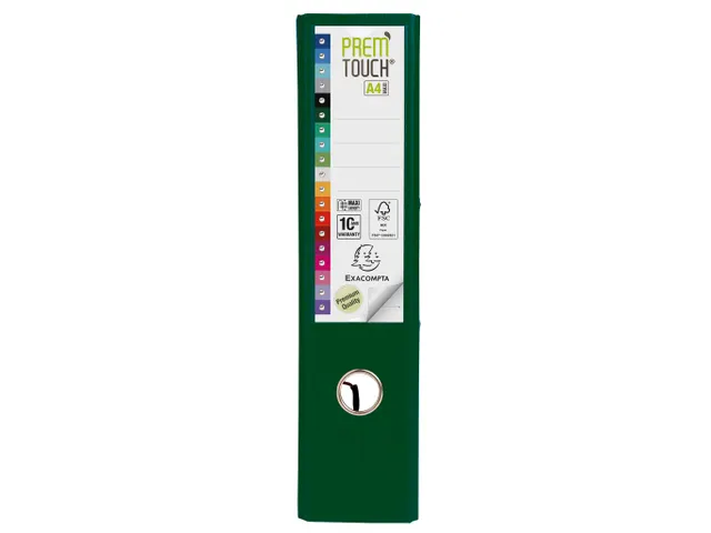 Ordner PP Prem'Touch A4maxi 80mm dogroen