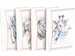 Boho Spirit carnet de notes, ft 9 x 14 cm, 60 pages, ligné, couleurs