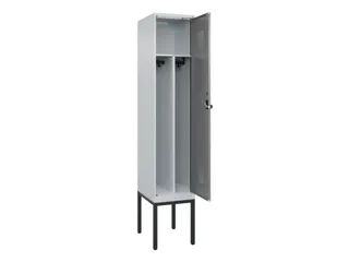 locker voor scheiding van kleding,HxBxD 2120x400x500mm,1vak - 1