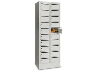 Postsorteerkast 1850x630 500mm 2x10 Vakken Vak B 300mm Met Postsleuf - 1