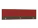 panneau de rehausse,p. table de bureau,NV brun caryer,BN4011-rouge