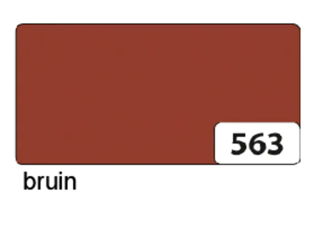 Etalagekarton Folia 48x68 cm 400gr Nr 563 Bruin
