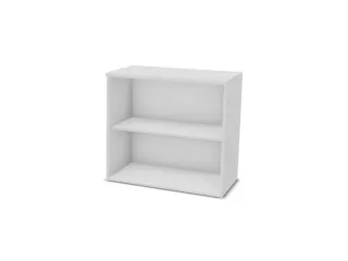 kantoorstelling,opbouwelement,HxBxD 740x800x445mm,Bl-wit - 1