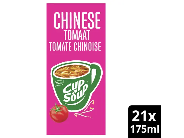 Cup a Soup Knorr Chinese tomaten Soep 21x175ml